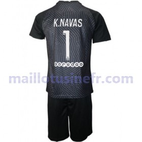 Maillot de Foot Paris Saint-Germain Keylor Navas 1 Extérieur Gardien 2020-21 - Enfant